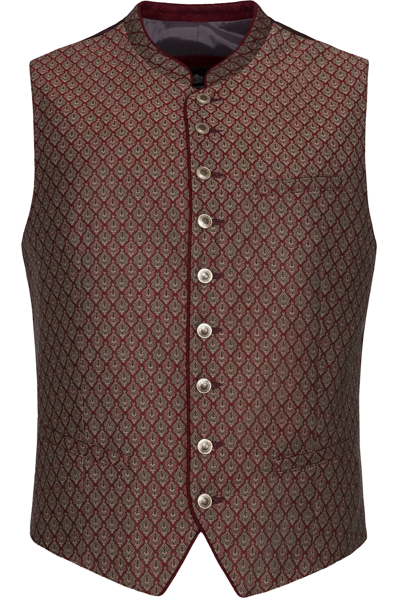 Herren Trachtenweste Slim Fit mit Stretchanteil