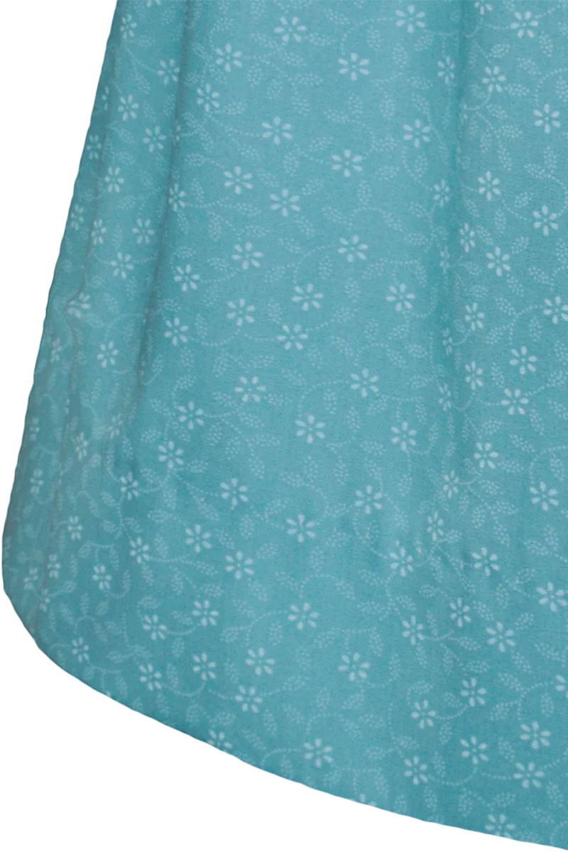 Kinder-Baumwolldirndl mit Blumenmuster