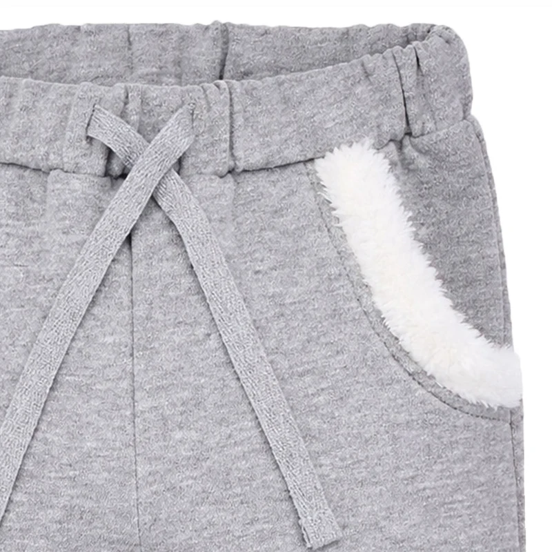 BONDI Baby Jungen Jogginghose "Wild Love" 86635 | Grey-Melange