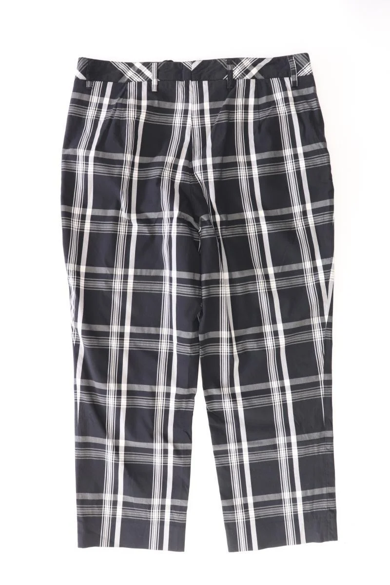 Madeleine 7/8 Hose Gr. 38 kariert grau aus Baumwolle