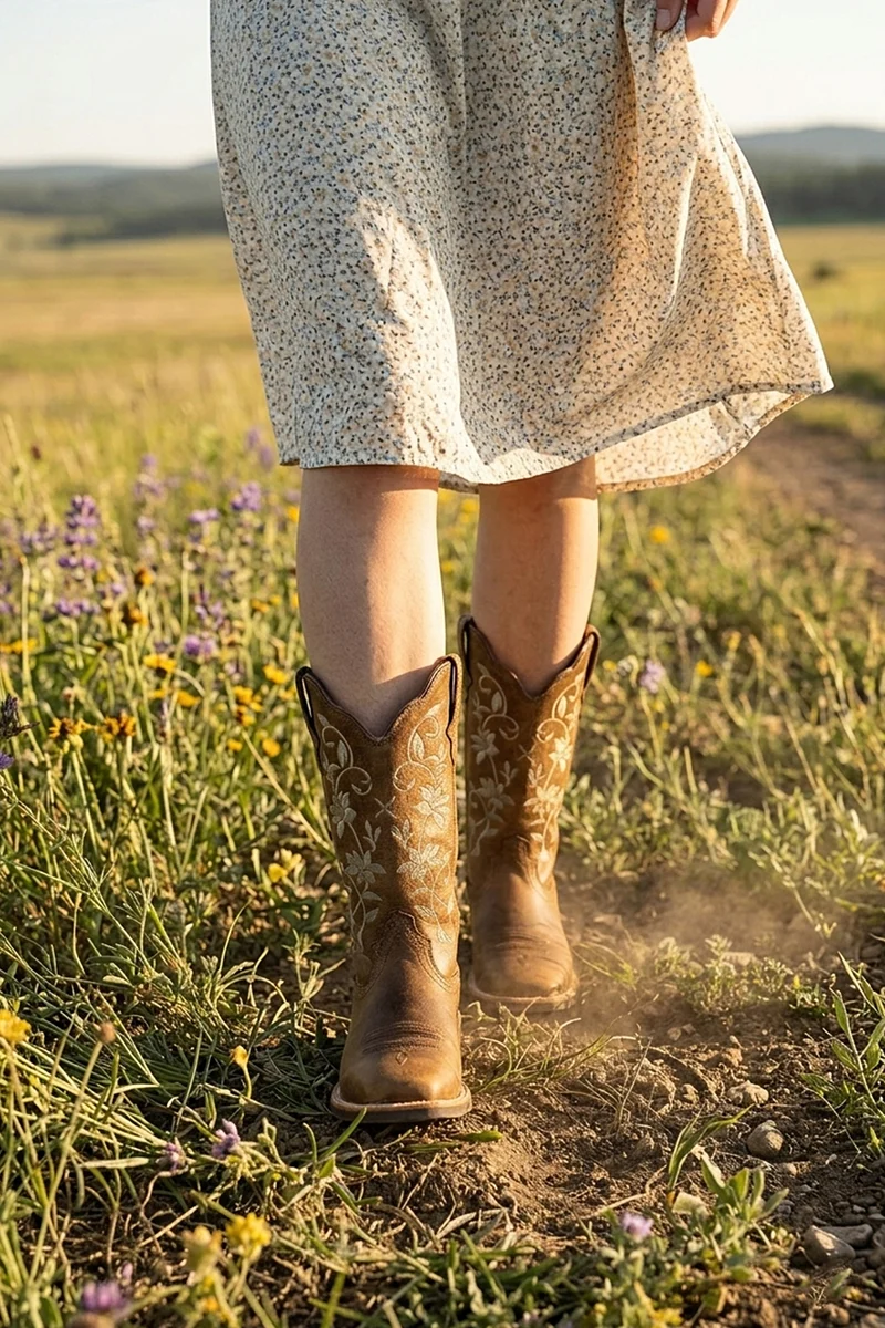 1790 RUFF STOCK Damen Braun