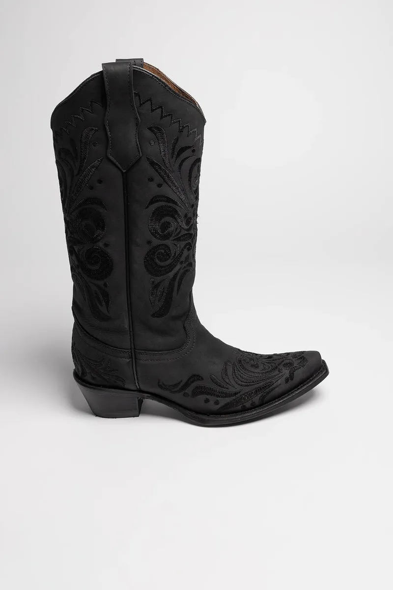 L5433 Damen Schwarz