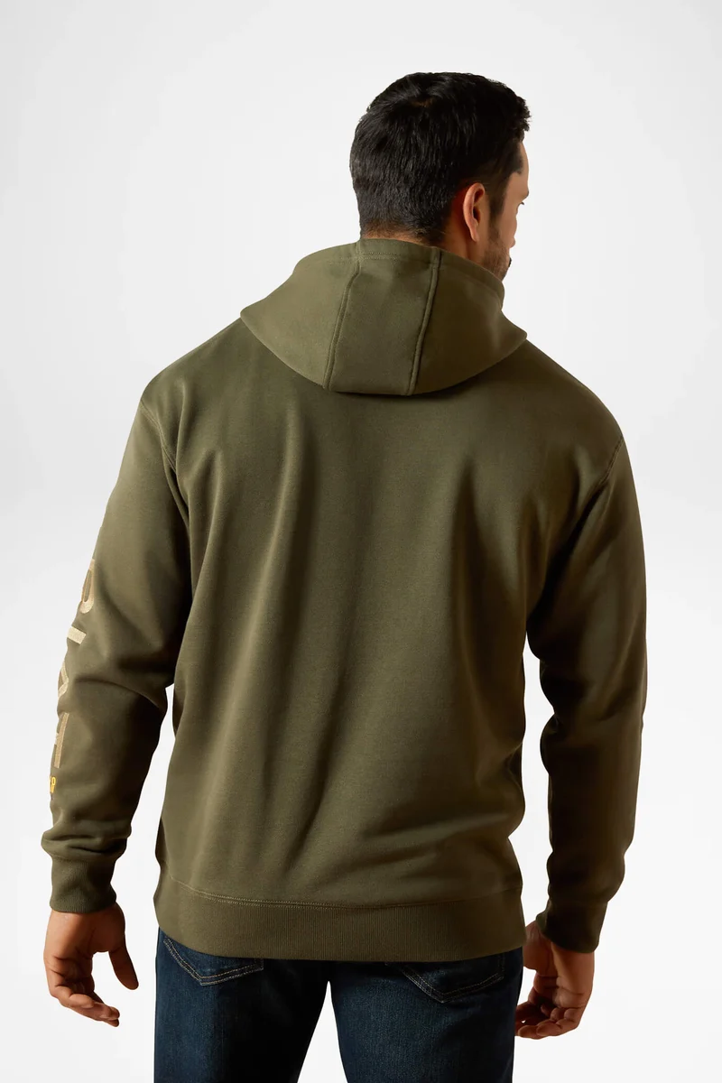 REBAR GRAPHIC HOODIE - Grün