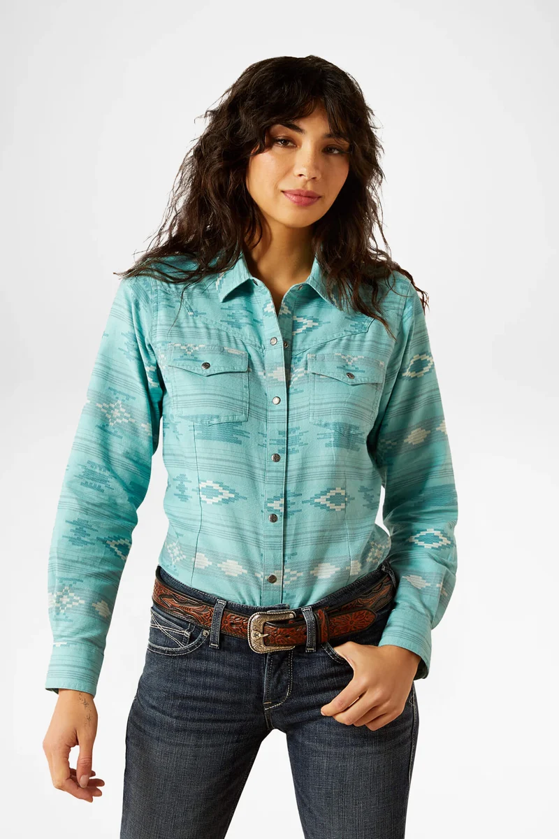 MONTANA WESTERN SHIRT - Grün