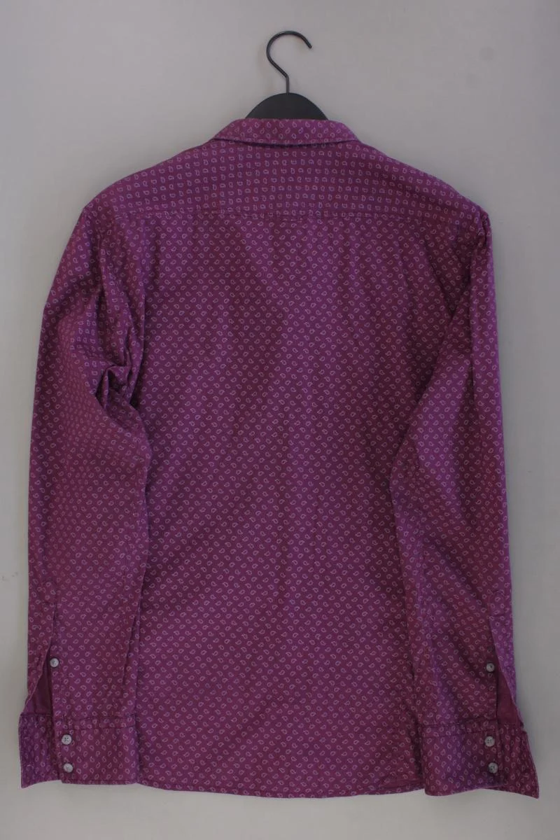 BOSS Orange Langarmhemd für Herren Gr. XL lila