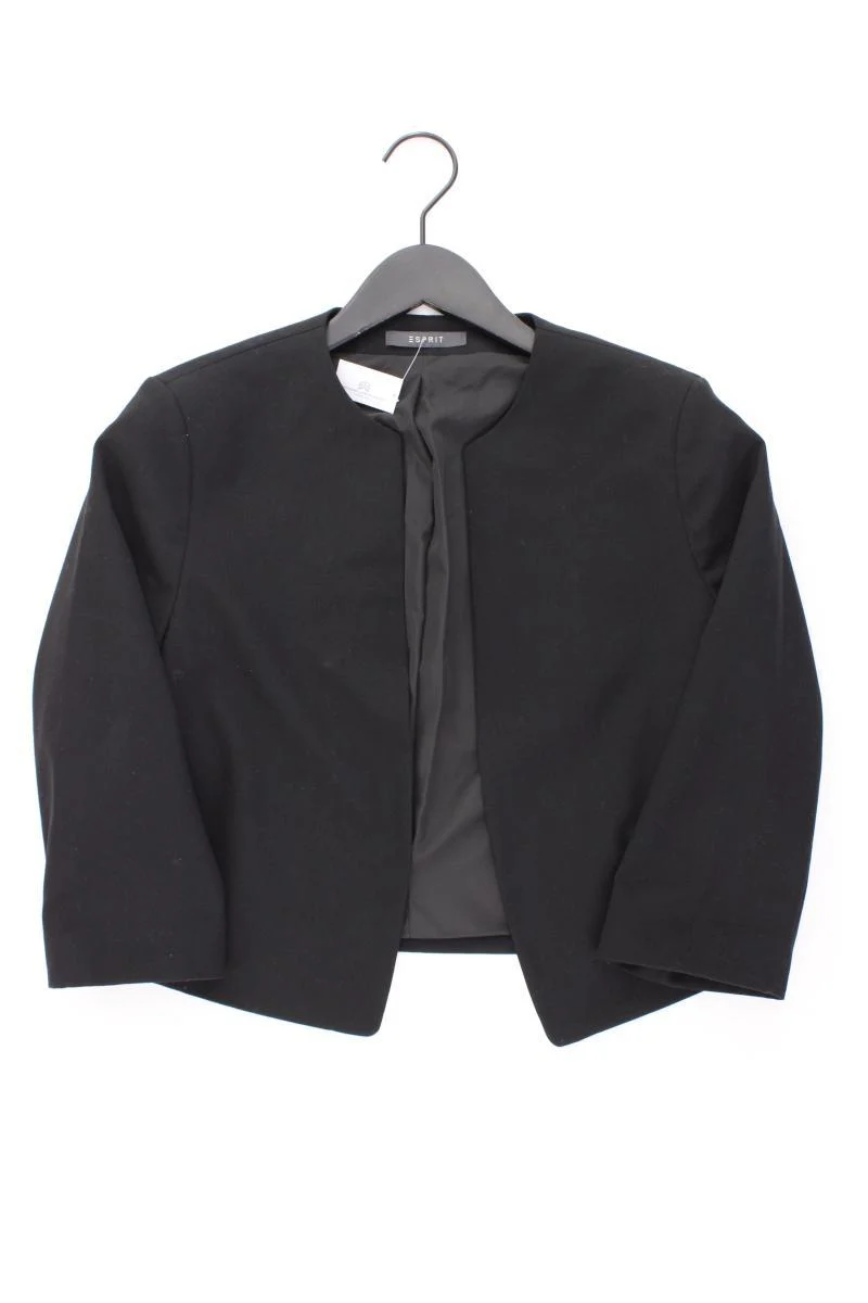 Esprit Kurzblazer Gr. 40 schwarz aus Polyester