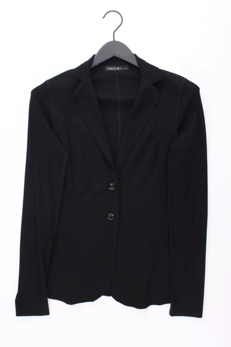 Marc Cain Jerseyblazer Gr. 38 schwarz