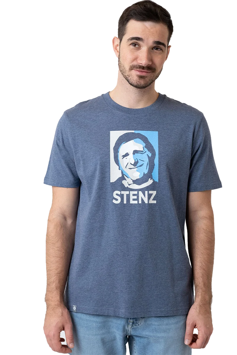 Herren T-Shirt mit Stenz-Porträt-Druck