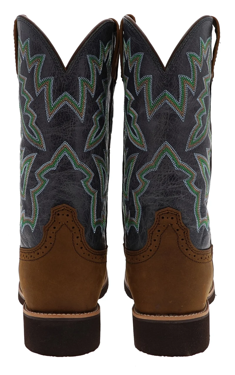 1717 BARN BURNER Damen Braun Westernreitstiefel