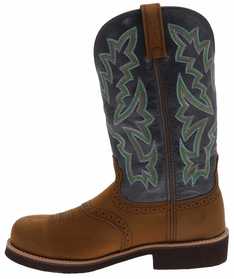 1717 BARN BURNER Damen Braun Westernreitstiefel