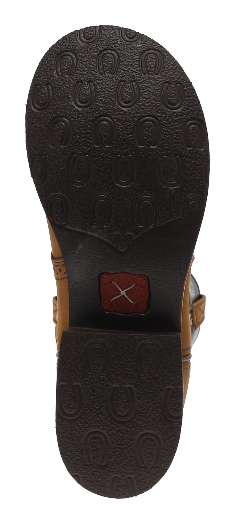 1717 BARN BURNER Damen Braun Westernreitstiefel