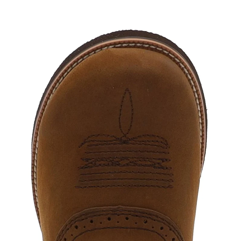 1717 BARN BURNER Damen Braun Westernreitstiefel