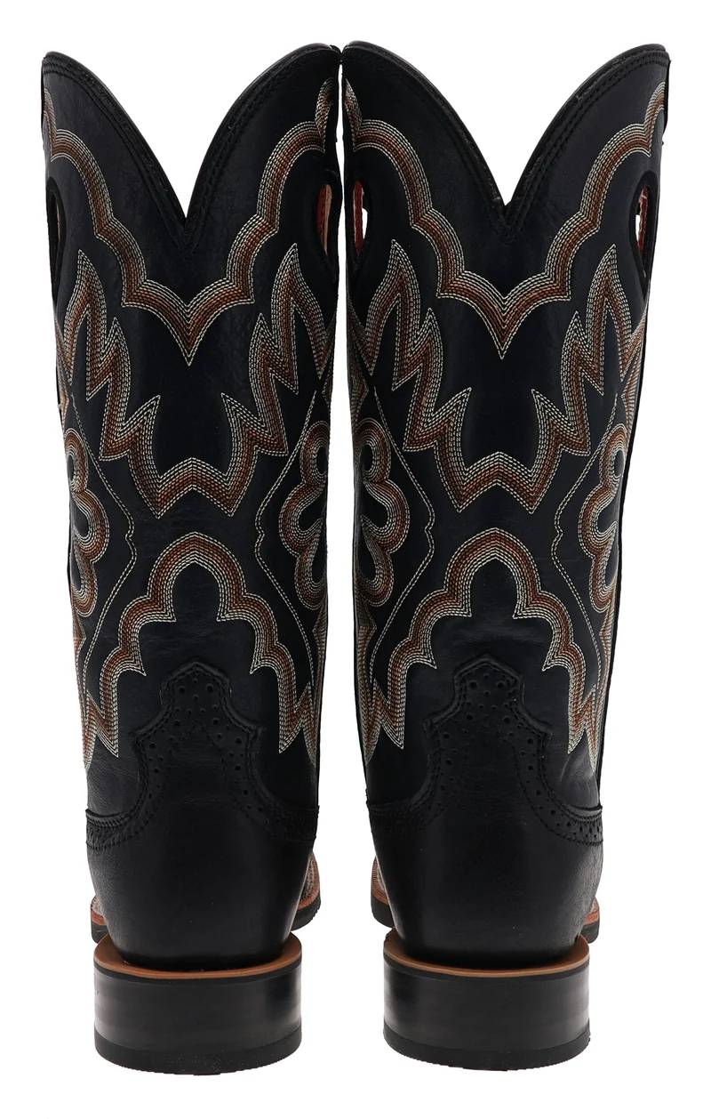 1781 RUFF STOCK Damen Schwarz Westernreitstiefel