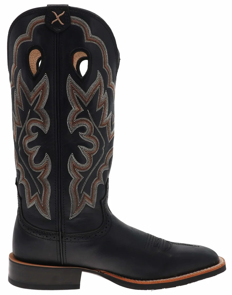 1781 RUFF STOCK Damen Schwarz Westernreitstiefel