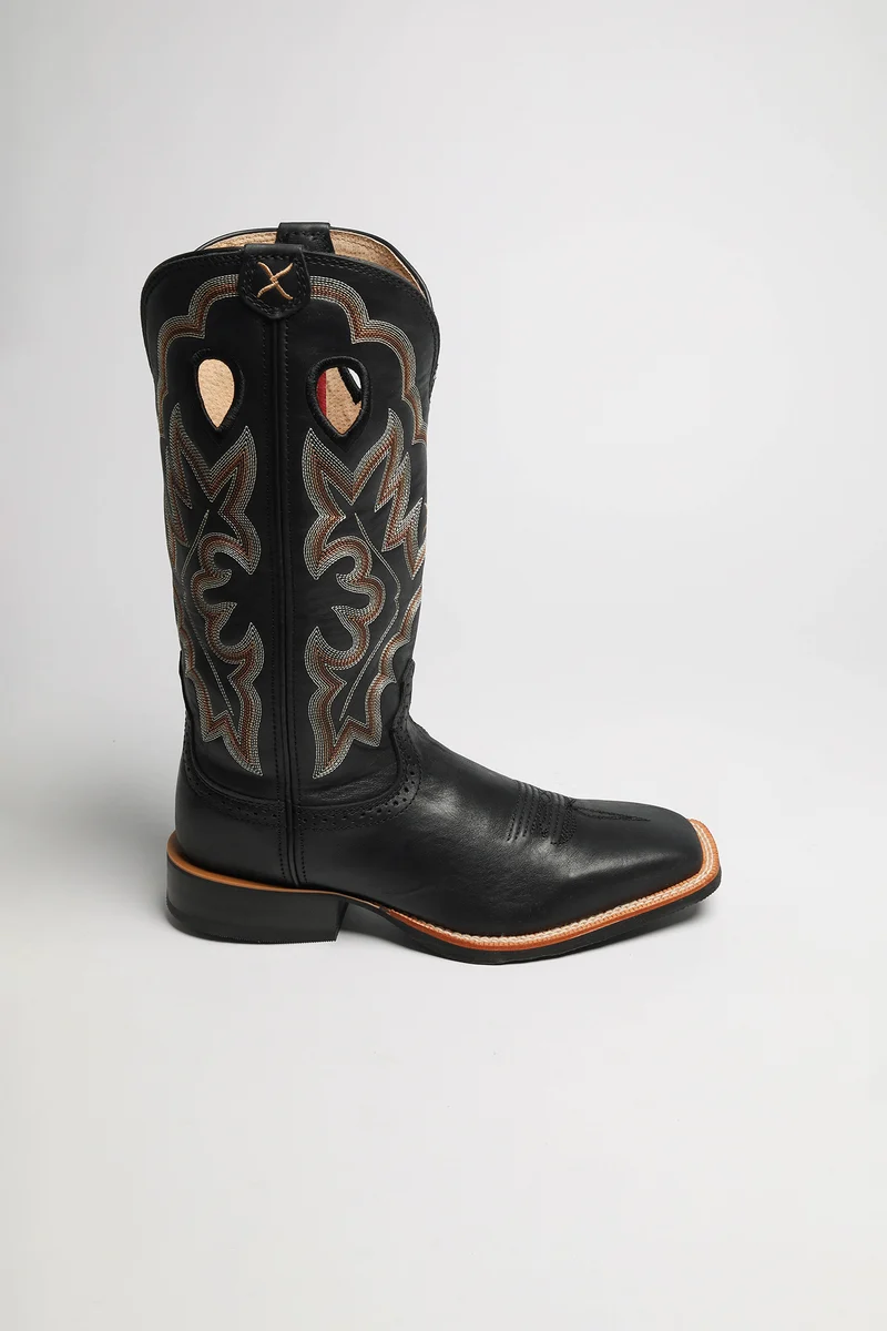 1781 RUFF STOCK Damen Schwarz Westernreitstiefel