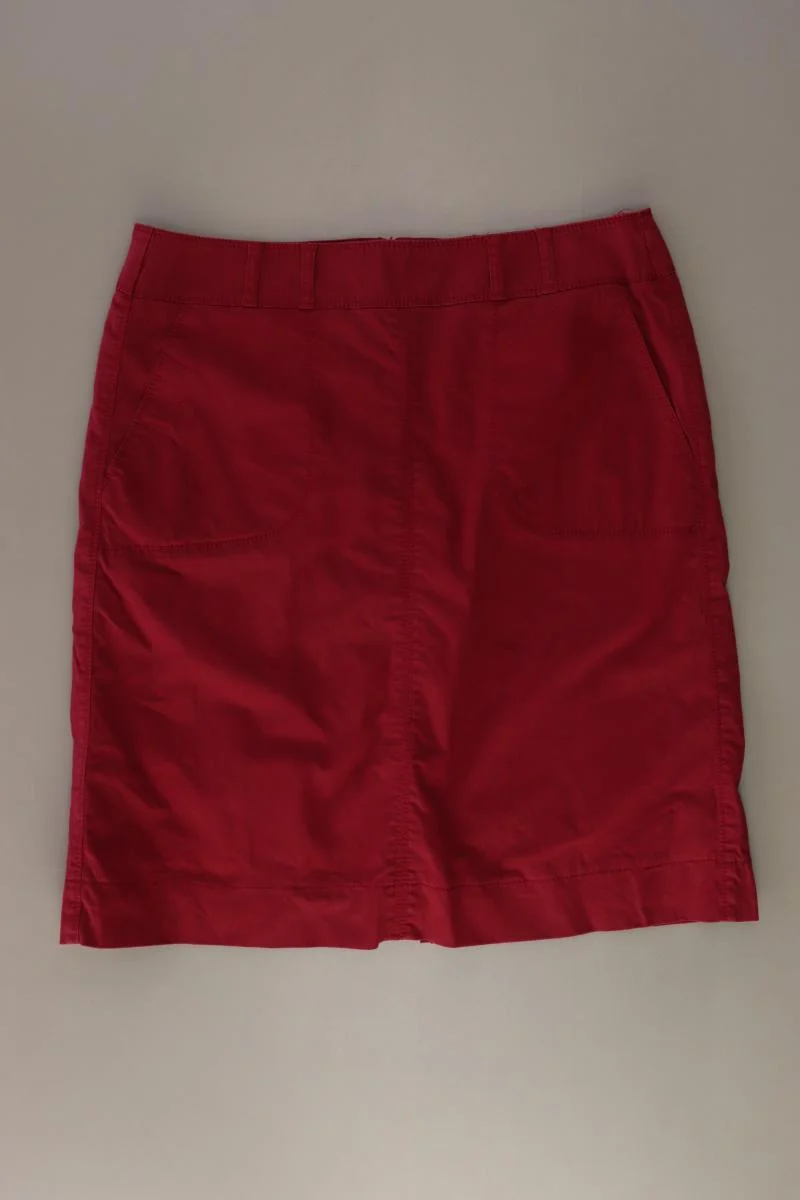 Taifun Rock Gr. 40 rot aus Baumwolle