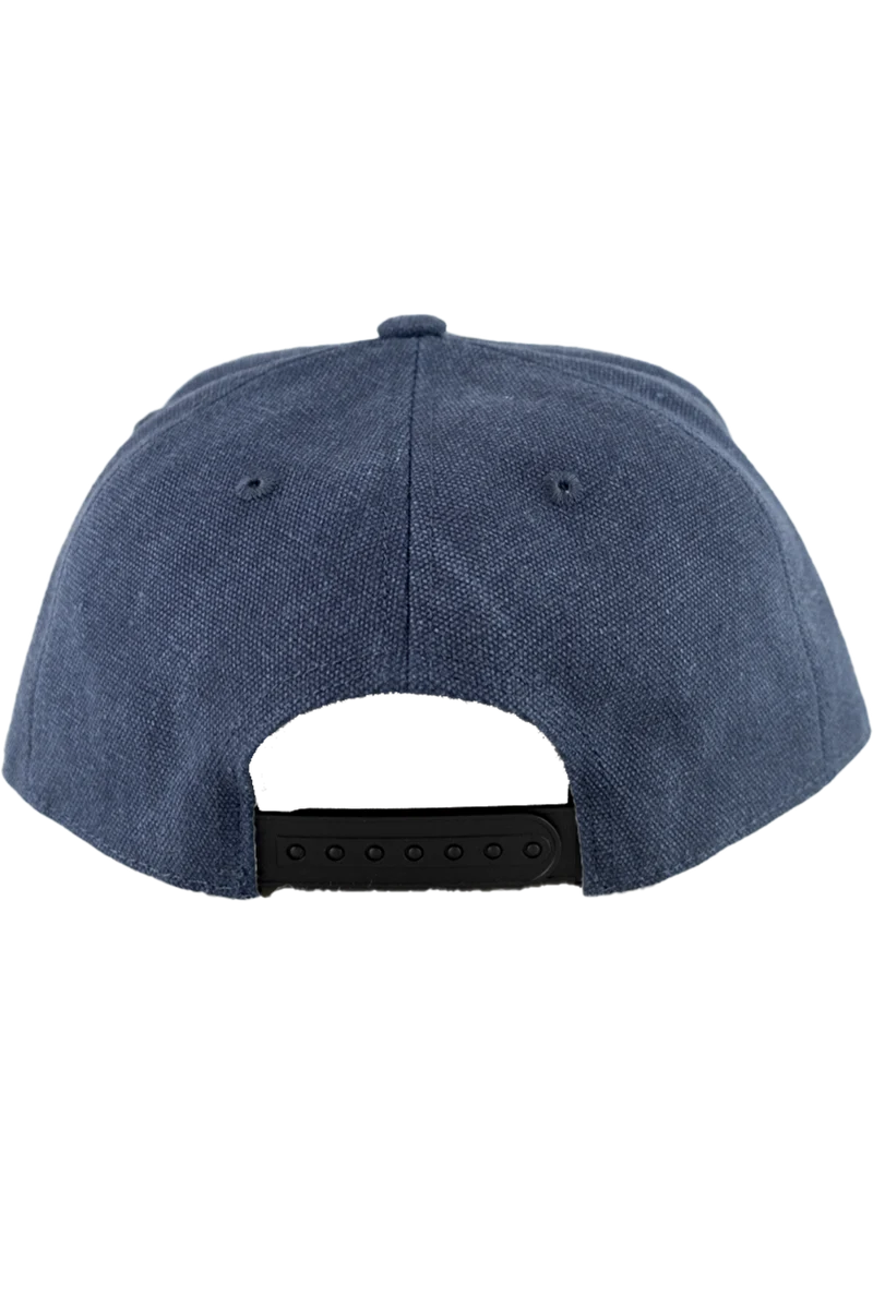 Unisex Snapback-Cap mit Edelweißmotiv-Filzpatch