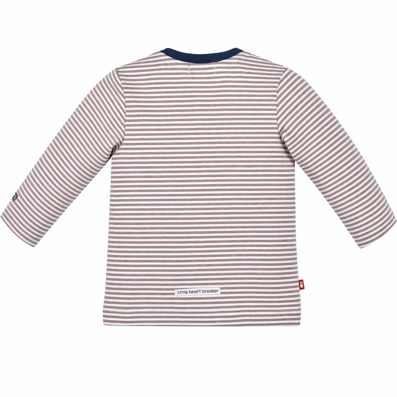 BONDI Baby Langarmshirt "Bär" 93761 | Beige