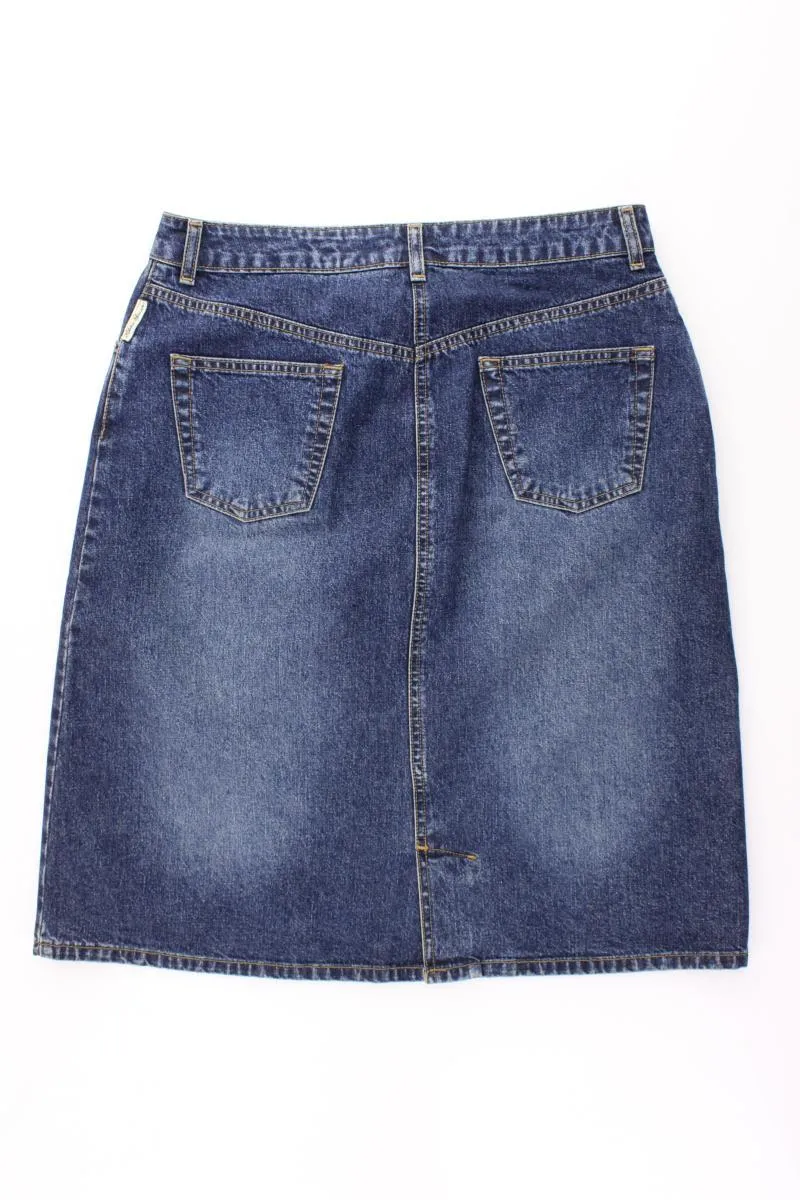 Eddie Bauer Jeansrock Gr. 42 blau aus Baumwolle