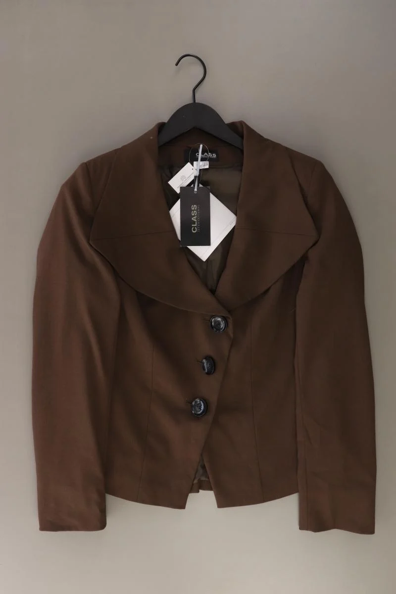 Class International Classic Blazer Gr. 42 neu mit Etikett braun aus Polyester