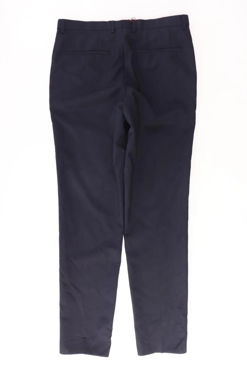 BOSS by Hugo Boss Wollhose für Herren Gr. 46 neu mit Etikett blau aus Schurwolle