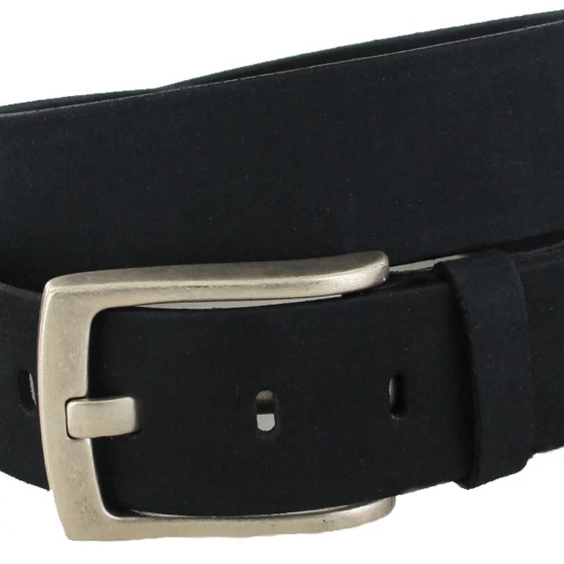 Vanzetti V4502-790 Black Unisex Ledergürtel Schwarz
