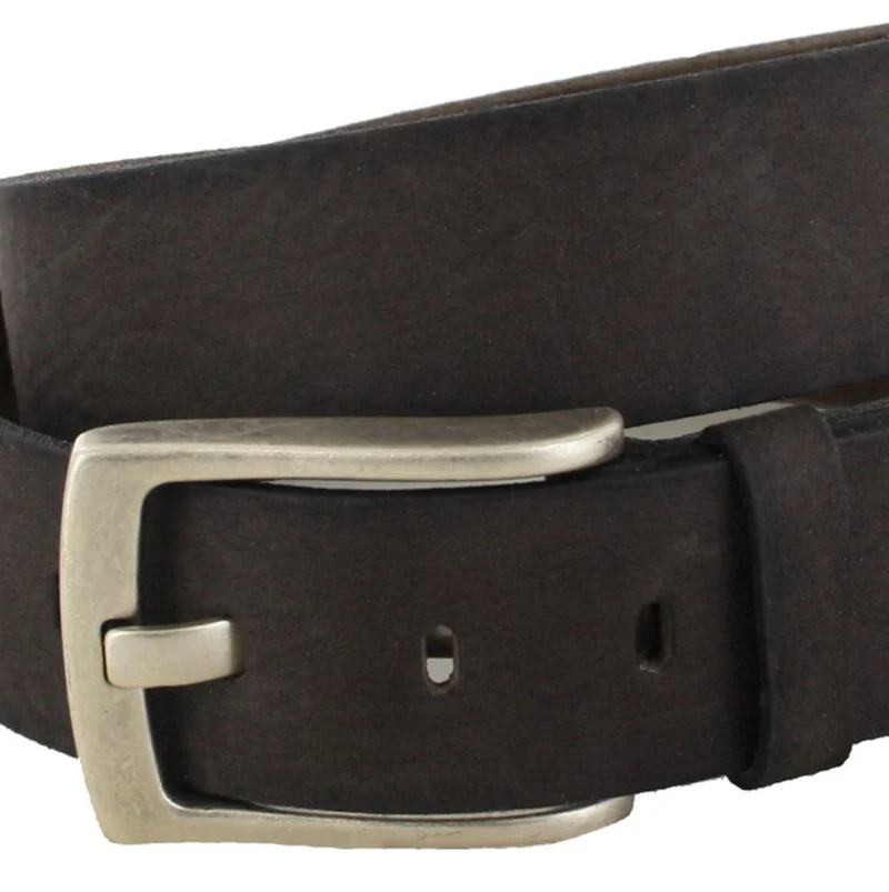 V4502-685 Unisex Dunkelbraun Ledergürtel
