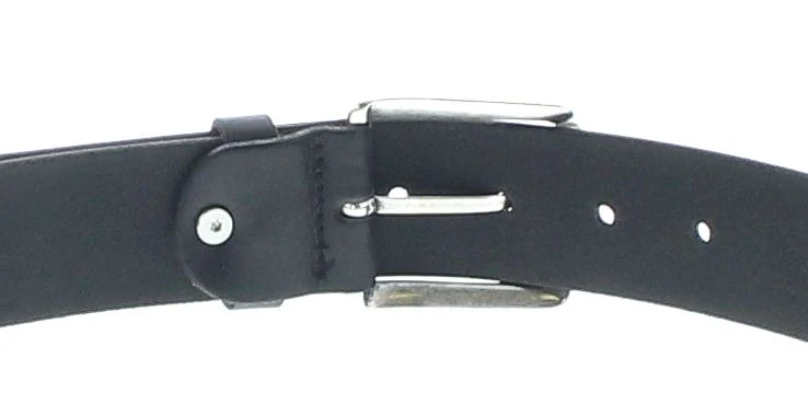 Vanzetti V4511-790 Black Unisex Ledergürtel - schwarz