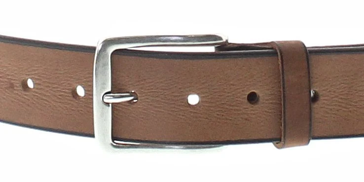 V4511-640 Unisex Ledergürtel Cognac