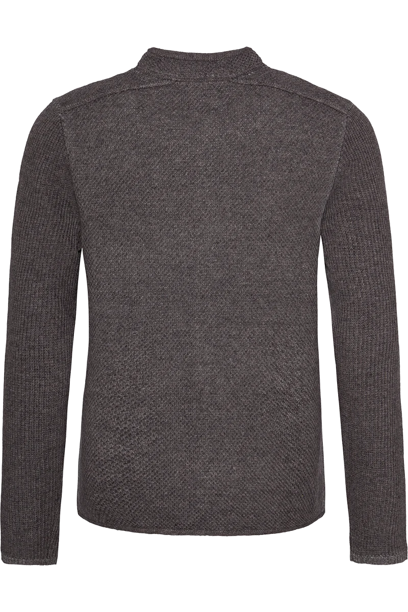 Herren Trachtenstrickjacke mit Stehkragen