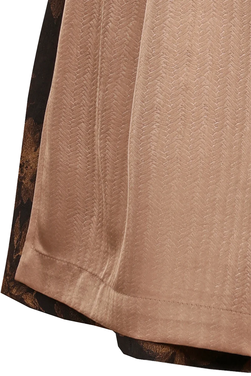 Midi-Dirndl mit Blumenmuster