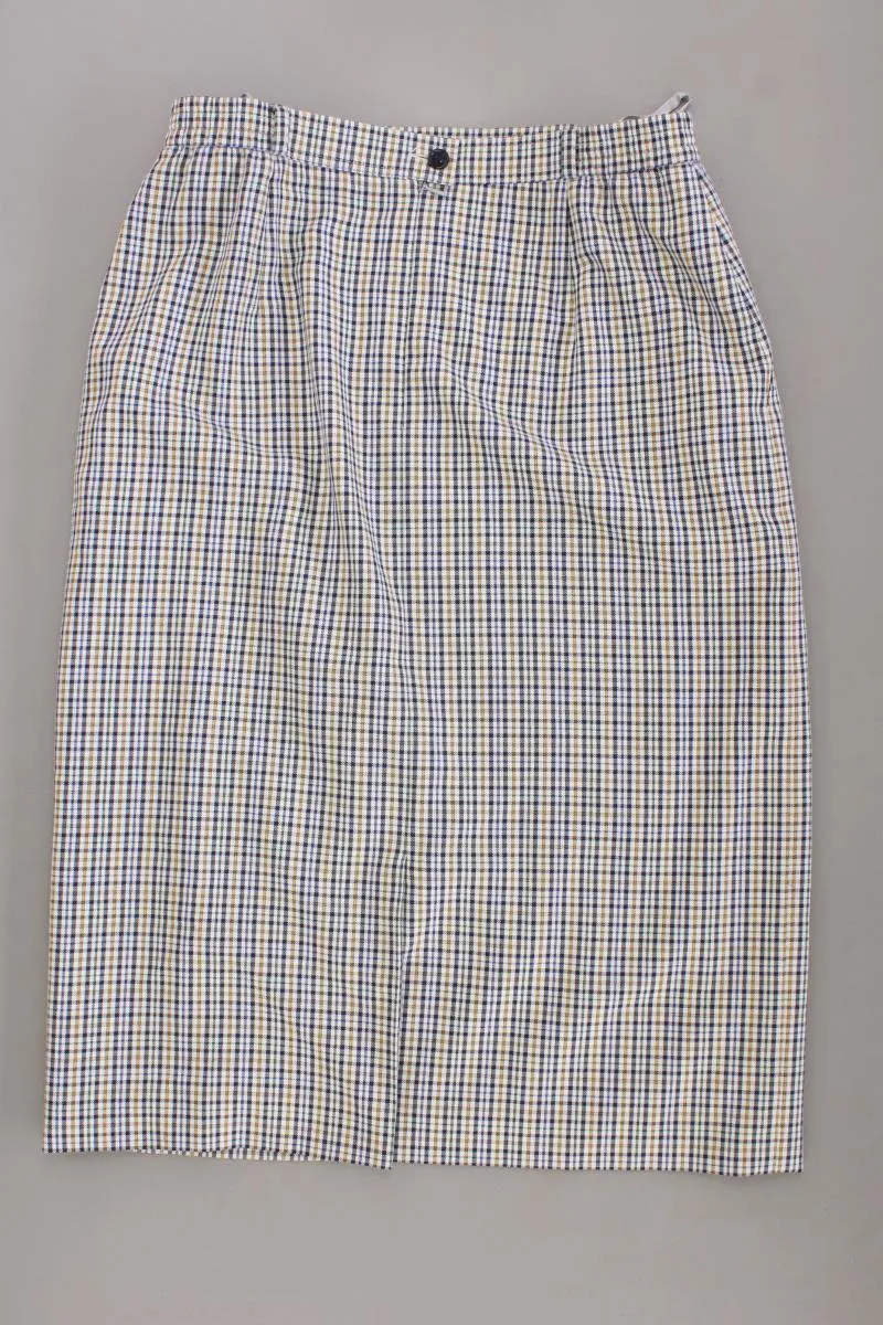 Delmod Vintage Rock Gr. 40 kariert mehrfarbig aus Polyester