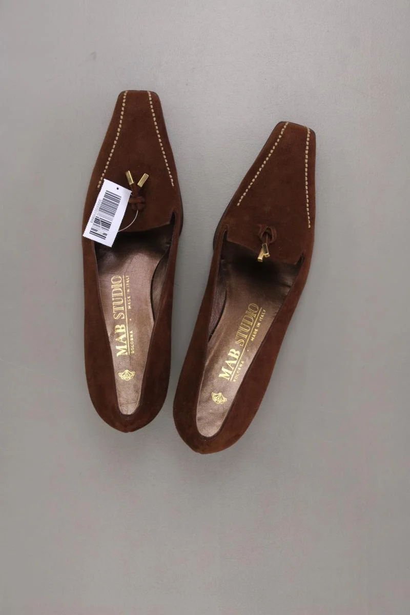 MAC Studio Vintage Pumps Gr. 38,5 braun aus Leder