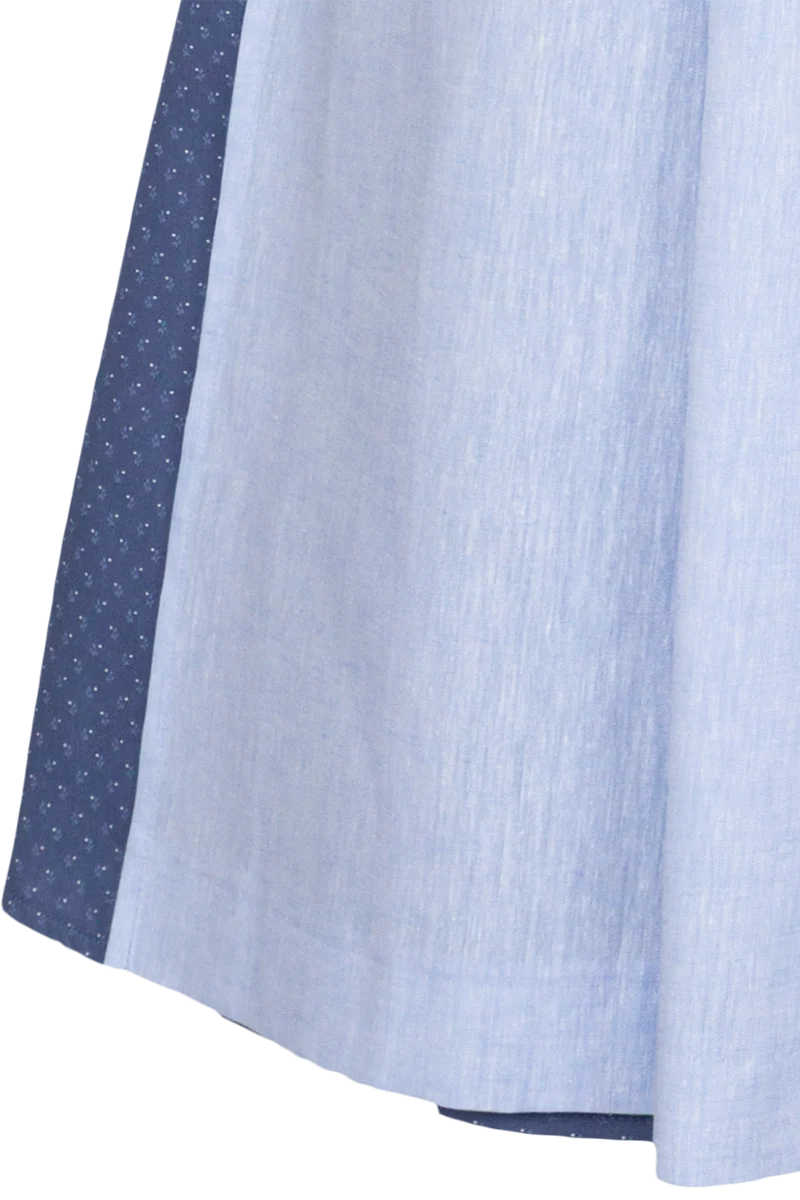 Umstandsdirndl aus Baumwolle lang