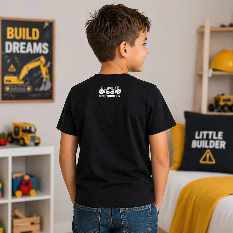 BONDI Jungen T-Shirt "Bagger" 33151 | Schwarz