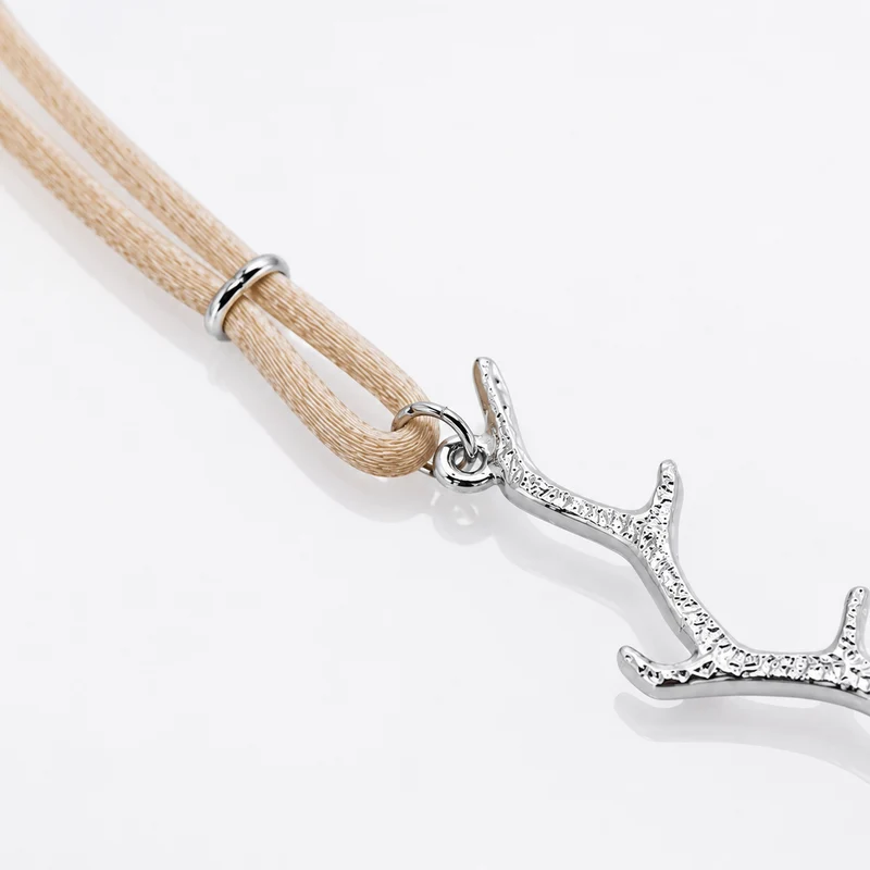 LUISIA® Halskette "Nicola" mit Kristallen von Swarovski® | Hellbraun