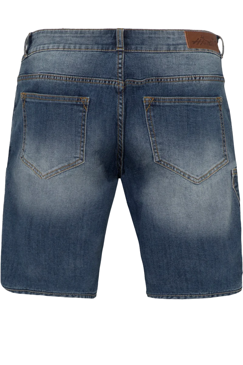 Herren Trachtenjeans mit Stickerei und Hosenlatz
