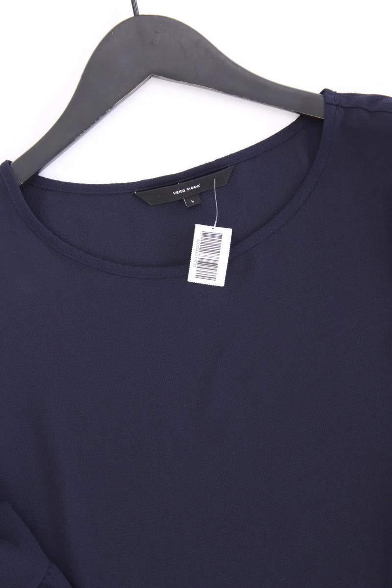 Vero Moda Langarmkleid Gr. L blau