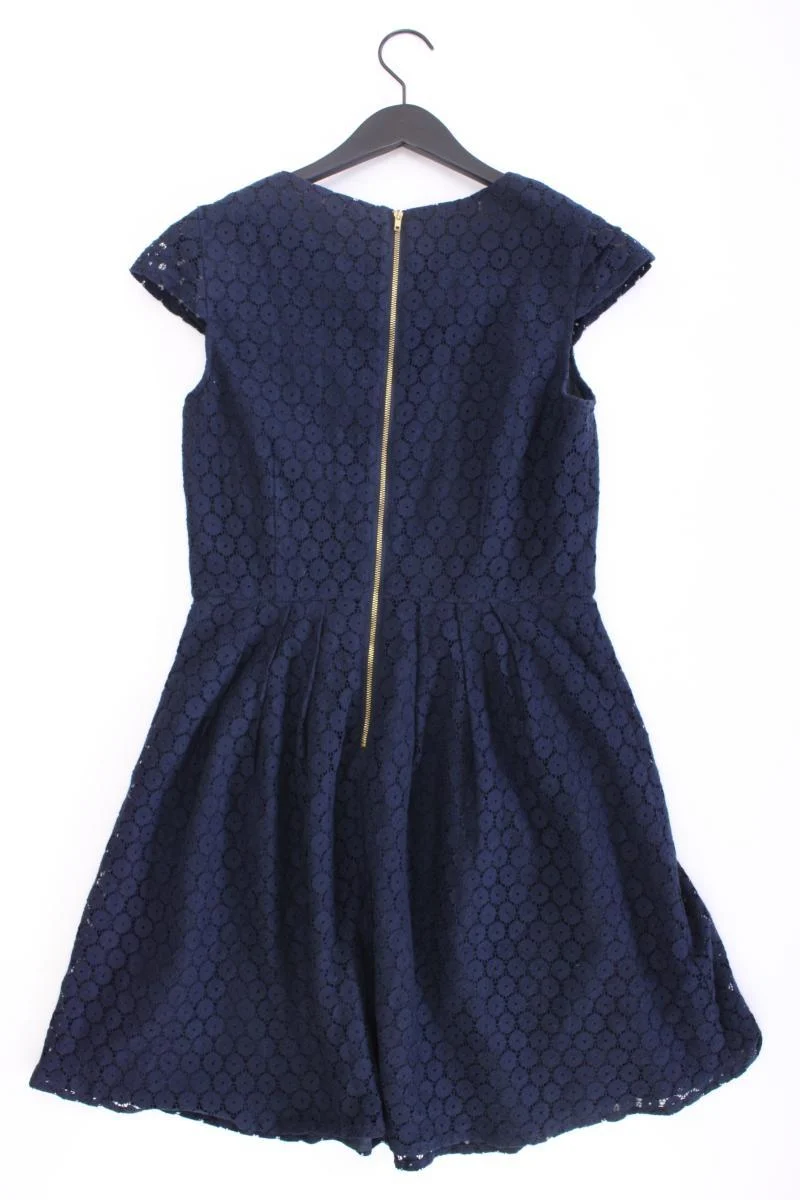 mint & berry Spitzenkleid Gr. M Kurzarm blau aus Polyester