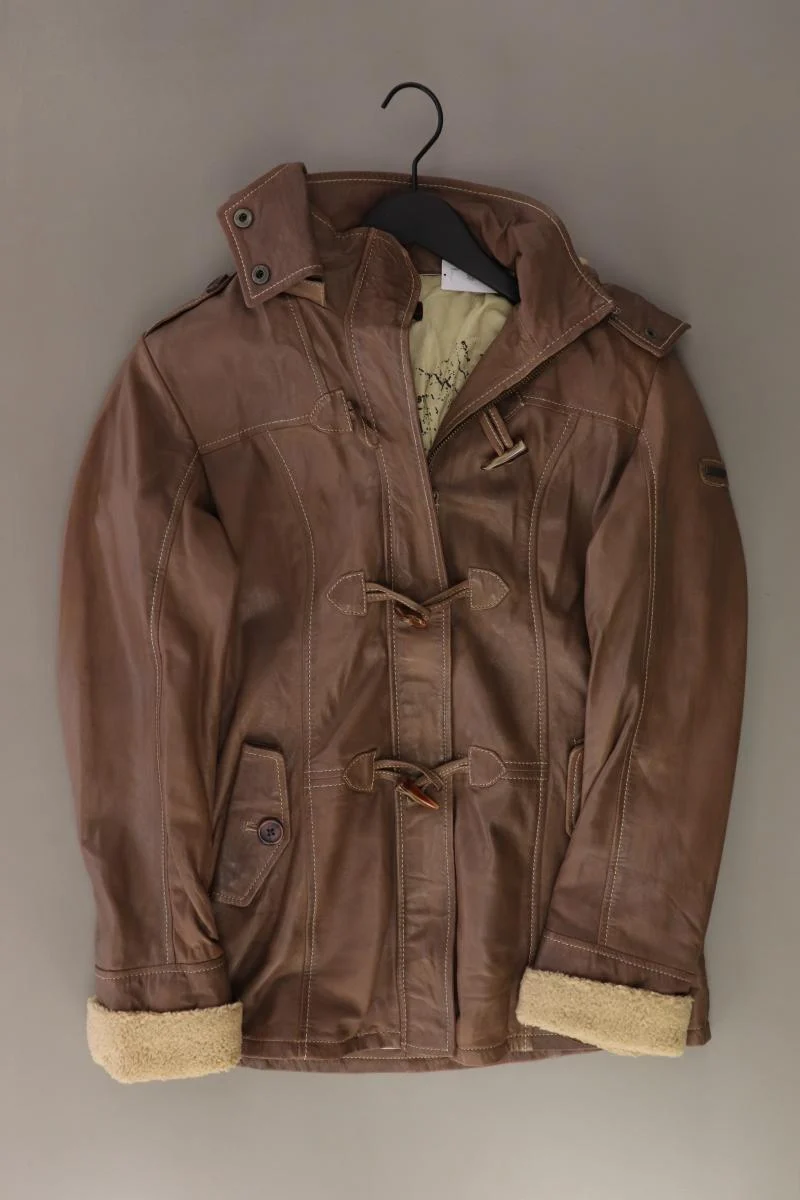 Cabrini Lederjacke Gr. 40 braun
