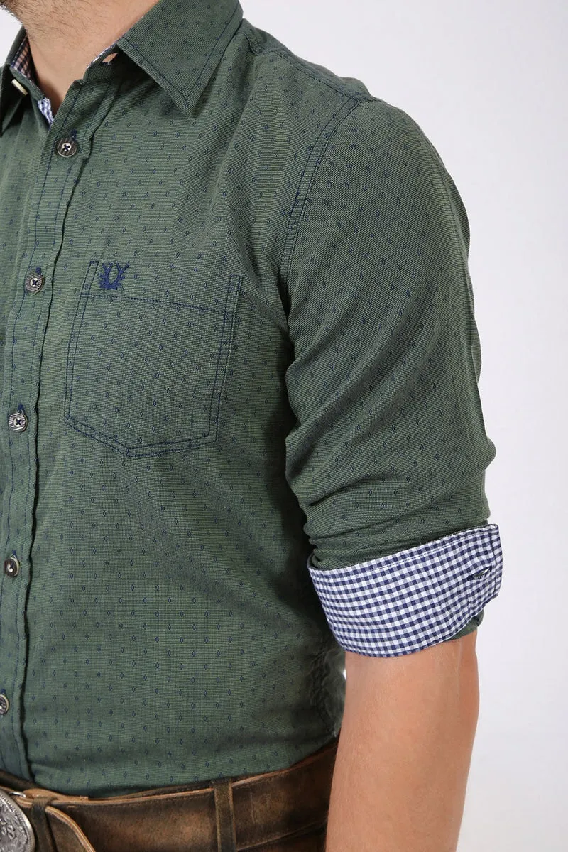 Trachtenhemd JOHANNES % - Krüger Buam - 096112-000-0508