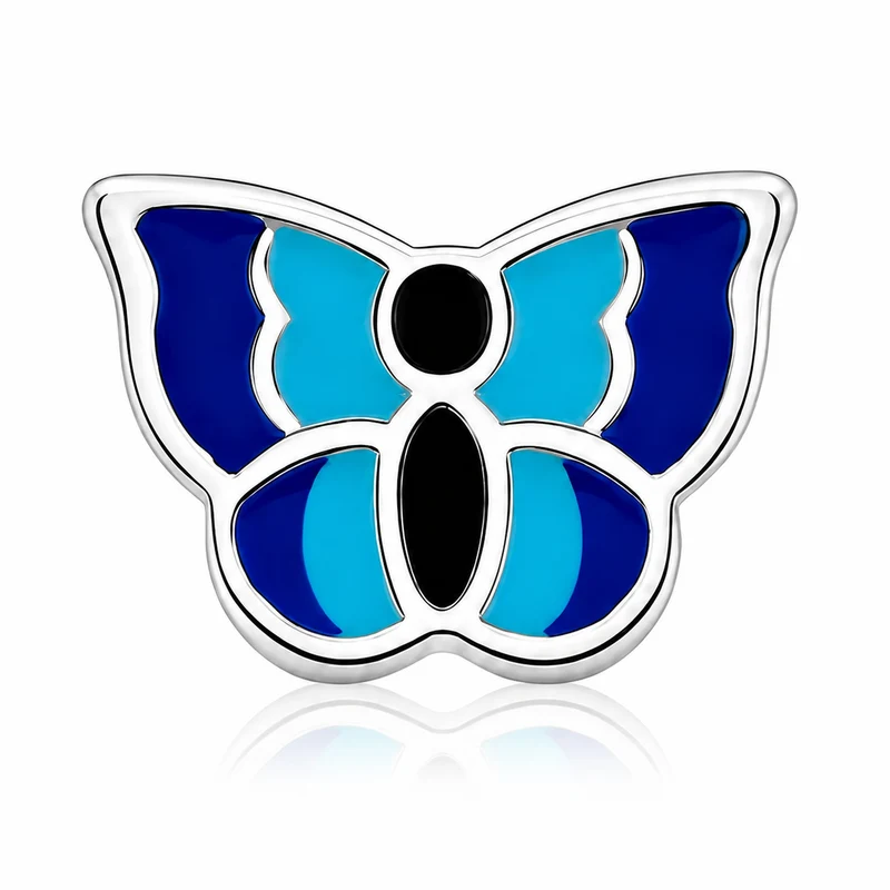 LUISIA® Ohrstecker "Schmetterling" E-15470-2 | Blau