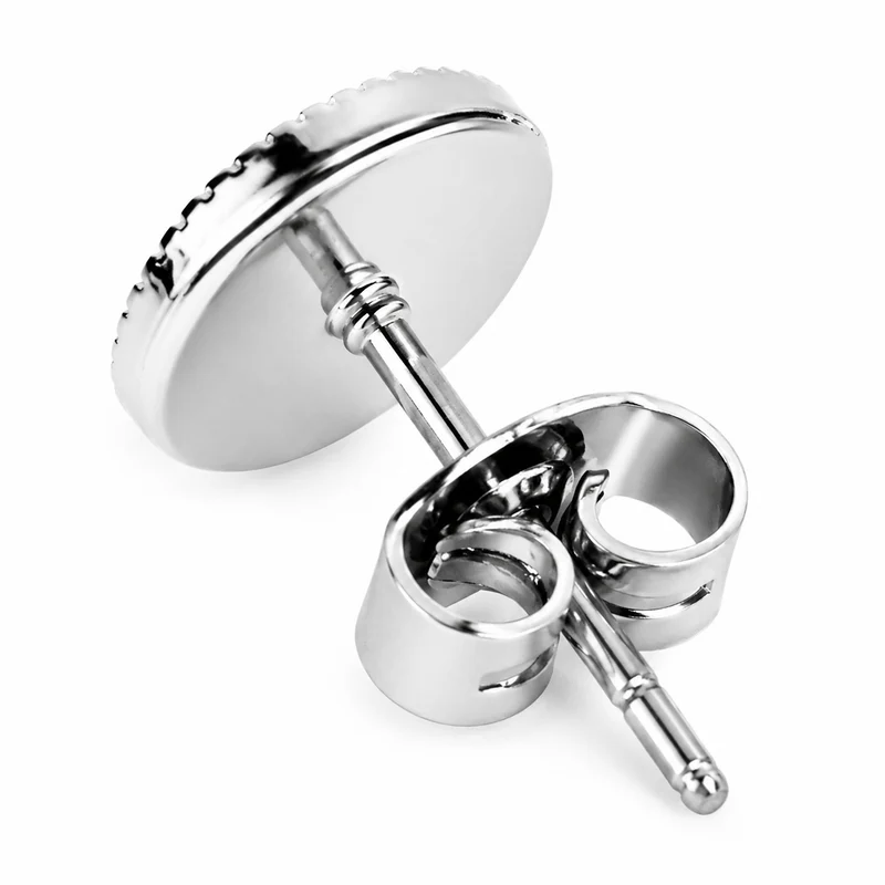 LUISIA® Solitär Ohrstecker "Joy" mit Kristallen von Swarovski® | Matt Agave