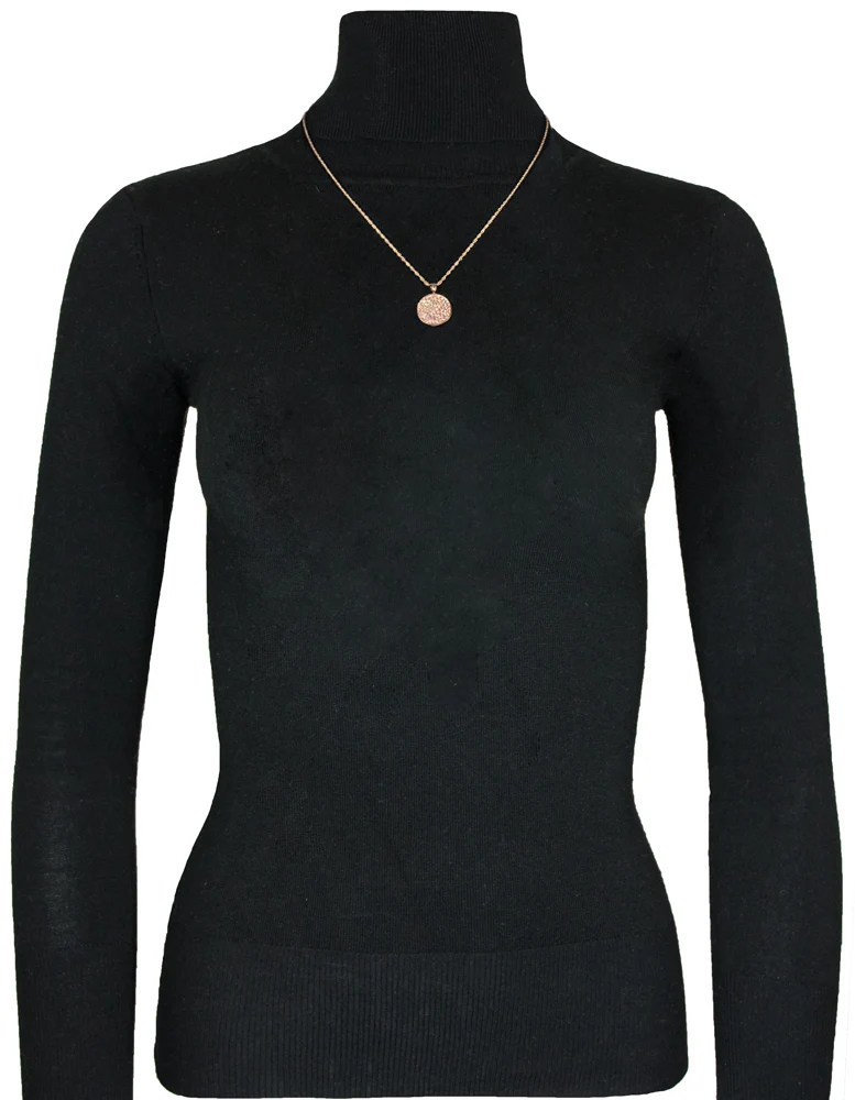 LUISIA® Halskette "Moonlight" mit Premium Kristallen - Rosegold