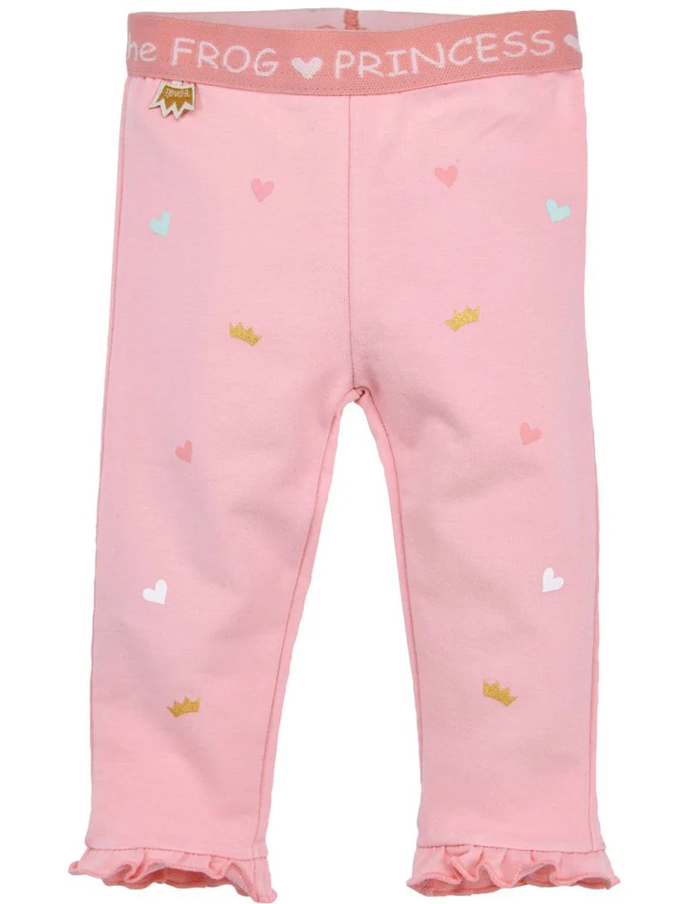 BONDI Baby Kinder Leggings "Princess" 86577 - Rosa | Mädchen Hose