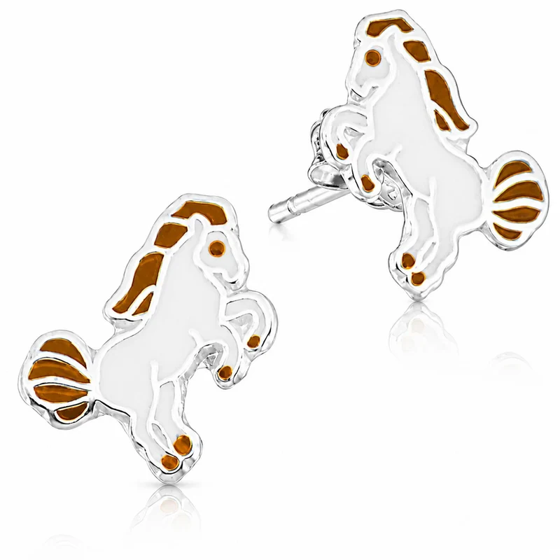 LUISIA Ohrstecker "Pferd" E-15084 - 925 Sterling Silber