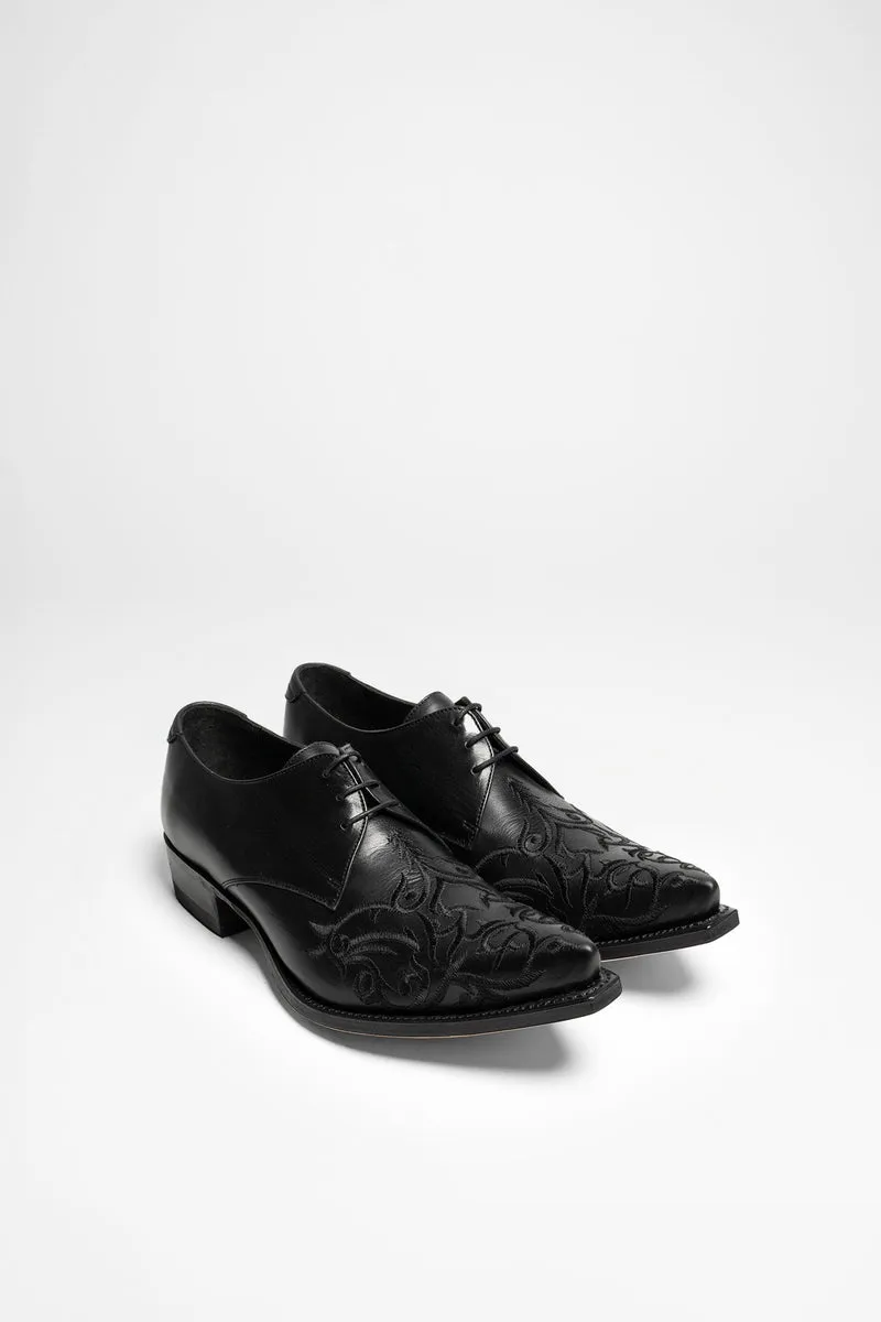 7650 CUERVO URIARTE Schwarz Westernschuh