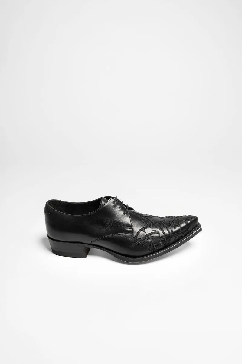 7650 CUERVO URIARTE Schwarz Westernschuh
