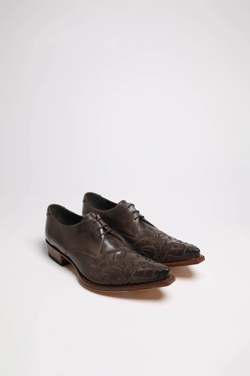 7650 CUERVO URIATE Braun Westernschuh