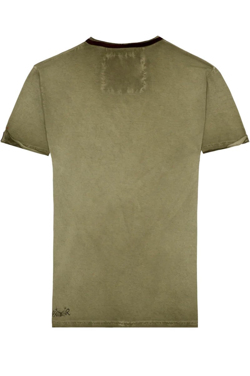 Herren T-Shirt mit Retro-Print Moped